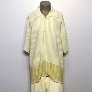 Classic & Stylish 2pc Yellow Pants with Elegant Design by SMASH